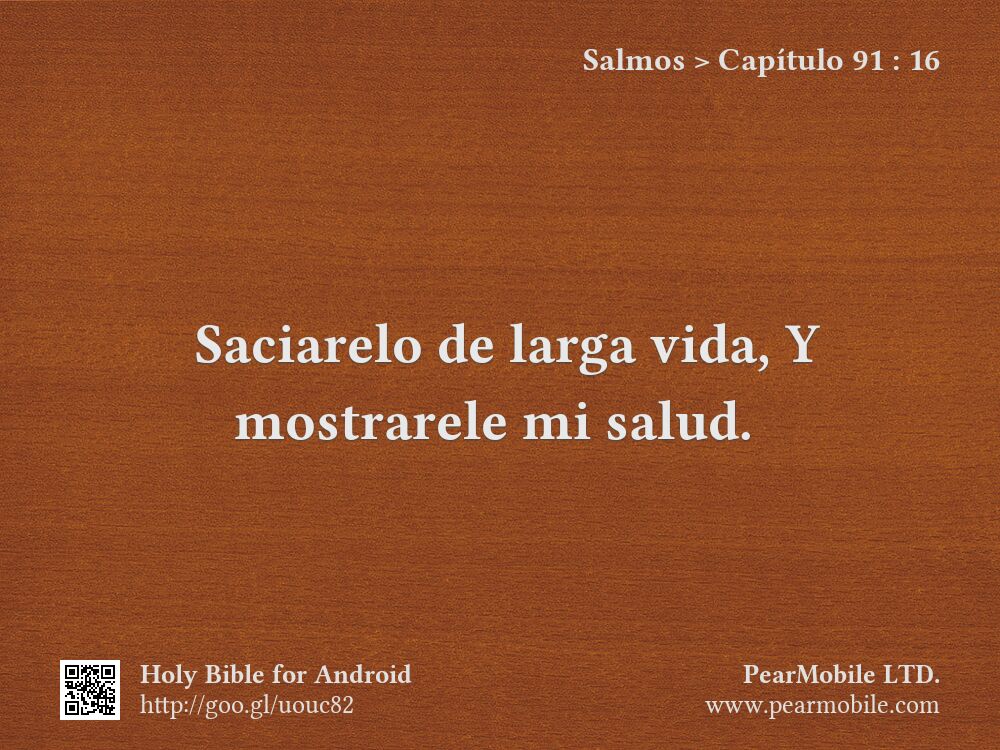 Salmos, Capítulo 91:16